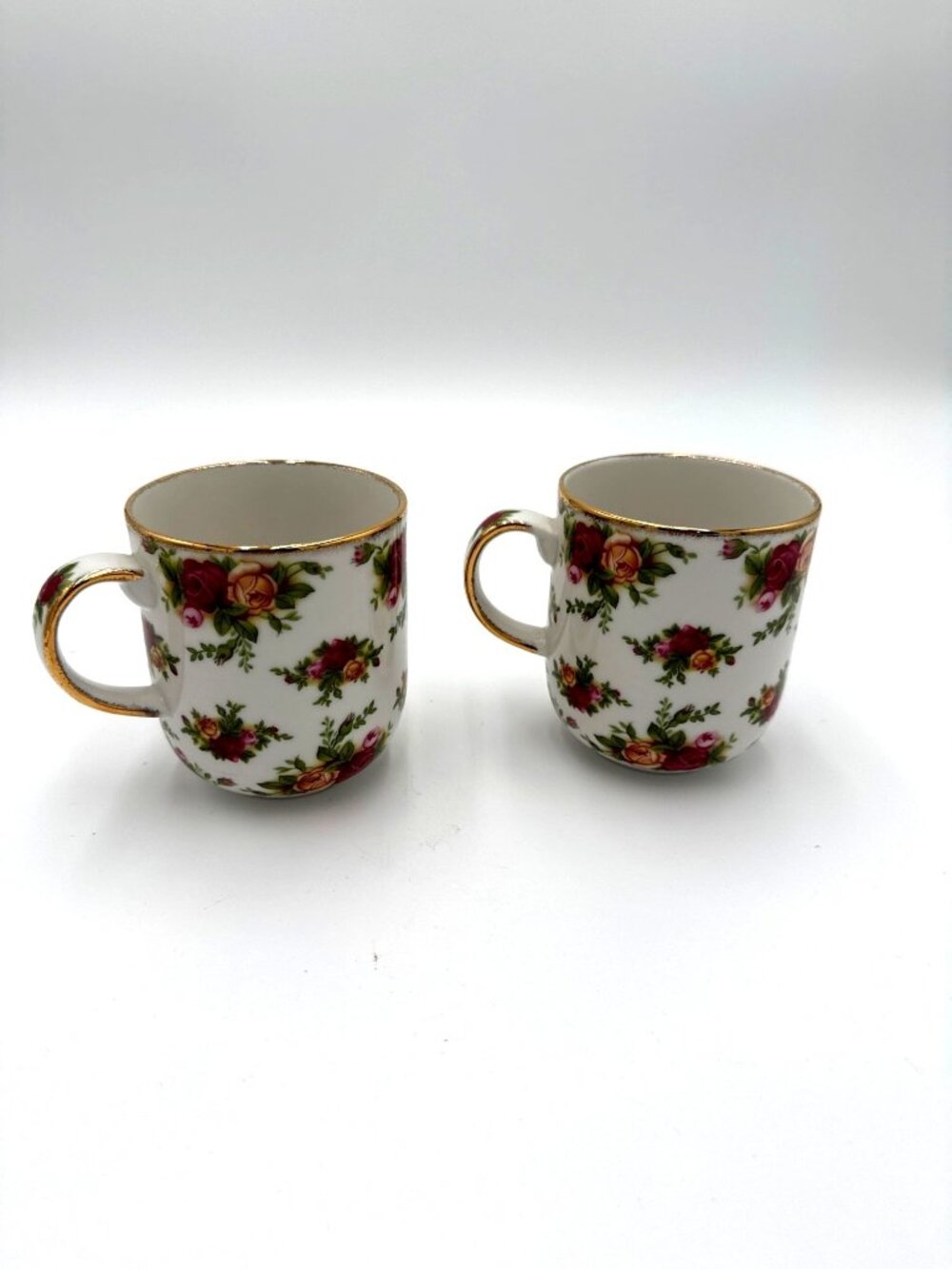 Vintage Old Country Roses Royal Albert Mugs Tea Cups Floral Cottagecore Grandmac
